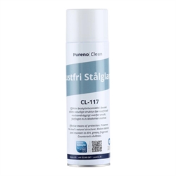 Stålpleje på spray - 500 ml<br>Rustfrit Stålglans CL–117