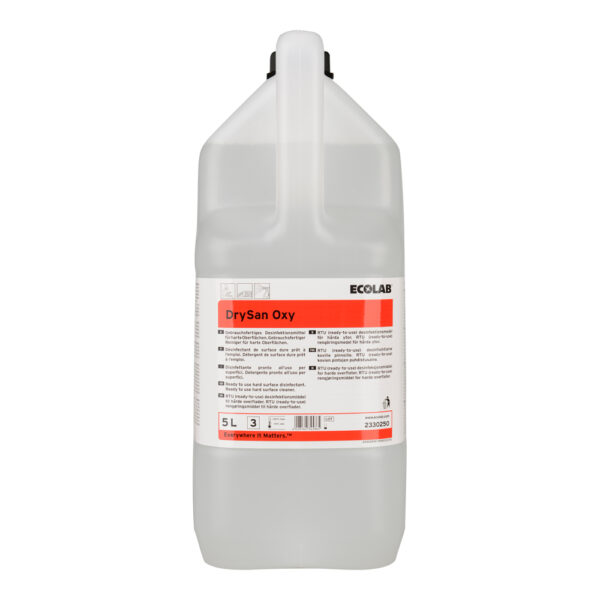 Rengørings- og desinfektionsmiddel - Ecolab DrySan Oxy - 5 liter