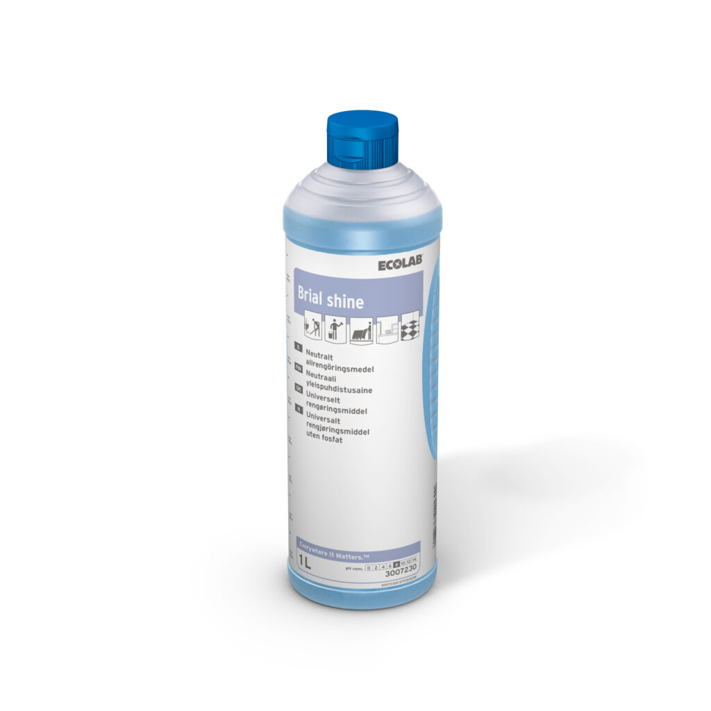 Universalrengøring - Ecolab Brial Shine 1 og 5 liter