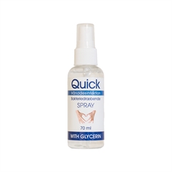 Håndsprit 70% - Lille flaske med sprayer - 70 ml.