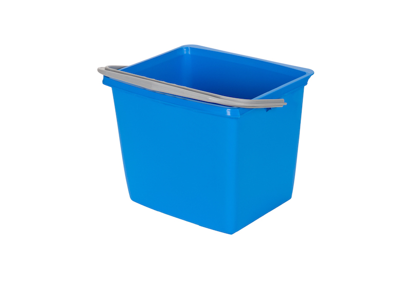 Inventarspand 13 liter Firkantet, Blå til DIT vogne