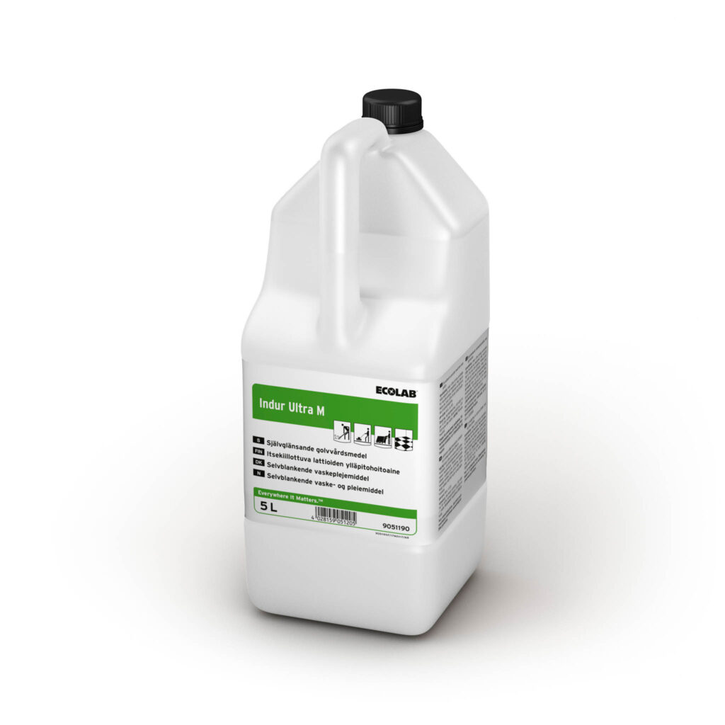 Vaskepleje Ecolab Indur Ultra M - 5 ltr.