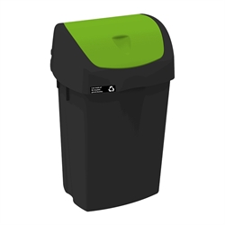 Affaldsspand 50 literMateriale: PlastSort m/grøn låg