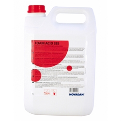 Kalkfjerner til udlægning som skum - Foam Acid 335 - 5 liter