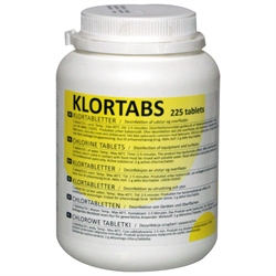DesinfektionstabsKlortabs - 225 stk.