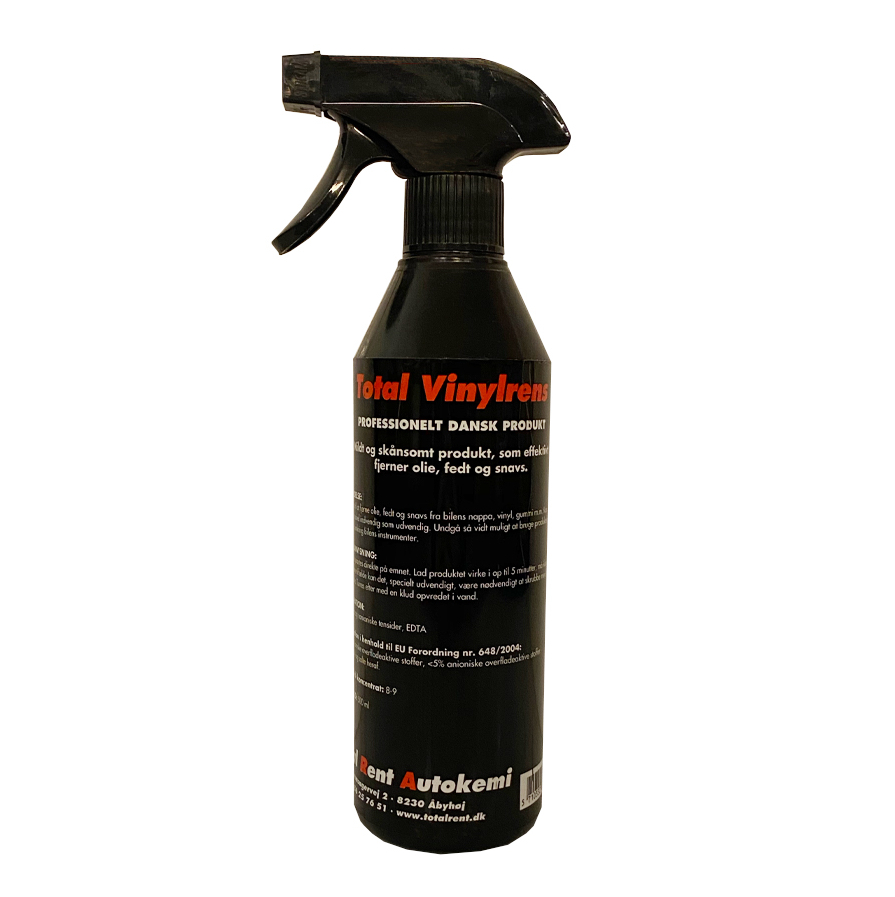 Vinylrens m/forstøver - 500 ml.